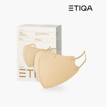에티카 에어라이트 베이직 마스크 베이지 M 116 x 139 mm, 1개입, 30개