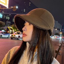 여성 야구 모자 깊은 볼캡 여자 헬스 숏챙 코듀로이 빅사이즈 런닝 무지 골덴 나일론 가죽 빈티지 캡모자 가을 ​​겨울 따뜻한 봉제 어부의 캐주얼 모든 경기 승마 야외 사이클링
