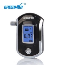 음주측정기 음주단속 음주수치 greenwon lcd 디지털 호흡 알코올 테스트 분석기 음주 측정기 테스터 알코올 중독 측정기 감지기 블랙, 없음, 1개