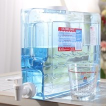생수기 대형물통 정수기물통 생수통 캠핑용 4.7L, 슬림