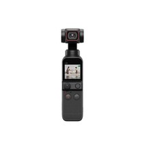 포켓 짐벌 카메라 손떨림 방지 4K HD 액션캠 휴대용 유튜브 동영상 브이로그, 64G 메모리 카드, O