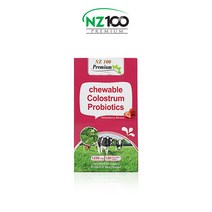 뉴질랜드 엔조 초유 유산균 딸기맛 1250mg 120정, 5개, 갯수