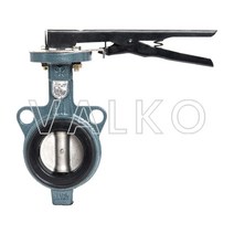 조은 KS 주철 10K 웨이퍼형 버터플라이밸브 레버 65A, 단품