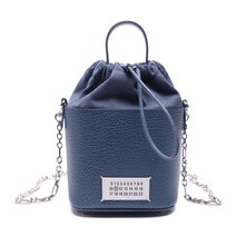 메종마르지엘라 22SS 여성 5AC 넘버링 로고 패치 버킷 체인 크로스백 (S61WG0035_P4348_T6099_22S)