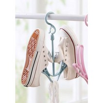 러빙홈 신발건조대(블루) 신발후크 장화 건조걸이 간편 공간활용 운동화 틈새 빨래 다용도, 상세페이지 참조