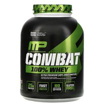 MusclePharm Combat 100% Whey Protein Powder 머슬팜 컴뱃 유청단백질 파우더 초콜렛 밀크 (5lb)2.27kg, 1개