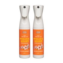 바이오스타K 살균소독제 300ml 2개 - 식품첨가물 100% 안심소독제