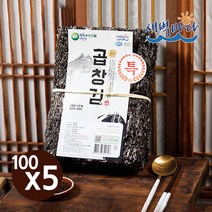 청정 완도 특산물 전장 특 곱창김 100매 x 5봉 LASOG5H, 상세페이지 참조, 상세페이지 참조