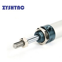 유압리프트 MAL 시리즈 미니 공압 실린더 16/20/25/32mm 보어 25-300mm 스트로크 복동 알루미늄 합금 에어, 10 250mm stroke_04 32mm Bore