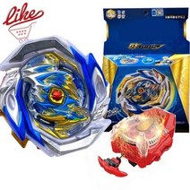 베이블레이드 배이블레이드 라이케 버스트 플레임 B154 부스터 임페리얼 드래곤 스피닝 탑 세트 자이로 LR 런처 보이, Spark String Set