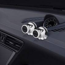 대시보드 핸드폰 마그네틱 자석 플레이트 자동차 무선 차량용 스마트폰 거치대, 화이트