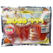 보스 강아지 덴탈츄 스틱사사미 껌 500g 푸들 소형견 도그 진돗개 영양식, 1개
