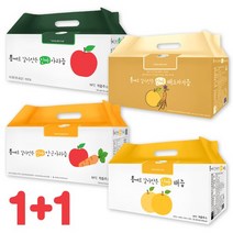 홀인주스 국내산 사과즙 도라지배즙 착즙배즙 50포, 상세설명 참조, 01.통째로 사과즙(일반) 30포+30포