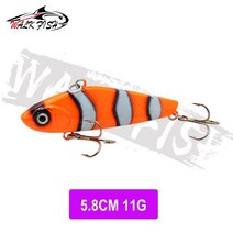 도보 물고기 침몰 진동 낚시 미끼 10g 14g 18g 22g 하드 인공 VIB 겨울 얼음 파이크 태클 Isca Pech, 23 Type C-11g, 1개