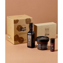 스킨푸드 본사직영 명절선물세트 블랙슈가라인 세트(첫세럼+에센셜스크럽+클렌징오일) 878151