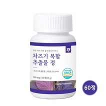 눈엔 차즈기 추출물 영양제 국산 차조기 자소엽 잎 블루베리 가루 분말 차 자기 눈 건강 알약 캡슐 정 식약처 해썹 인증 루테올린 효능, 60캡슐x1개