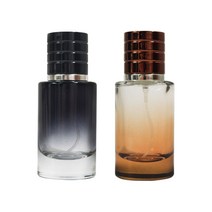 [캔들이케아] 30ml 임포징 원형 향수 용기, 블랙