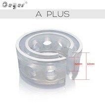 자동차 쇼바 서스펜션 ceyes 2pcs 충격 흡수기 스타일링 자동 버퍼 스프링 범퍼 전원 액세서리 자동 버퍼 쿠션 avtobafery, 플러스 타입