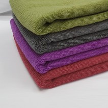 극세사 헤어 타월 타올 미용실 다용도 수건, 1개, 그린