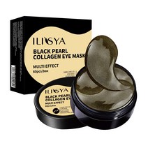 온열 안대 스팀 Ilisya-60pcs-골드 콜라겐 아이 마스크 해초 녹색 조류 패치 다크 서클 수분 패드 주름 방지 영양, CHINA China, green Green
