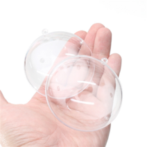 오꿈 투명공 플라스틱 투명캡슐 아크릴볼, 06 투명공 우주선  7cm - 5set, 1