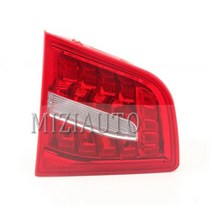 아우디 A6 C6 S6 콰트로 RS6 살롱 세단 2009-2011 테일 스톱 신호 브레이크 라이트 리어 턴 안개 램프 용 LED 리어 테일 라이트, Inner Left