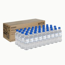 [Amazon 브랜드] SOLIMO 내츄럴 미네랄 워터 500ml×36개