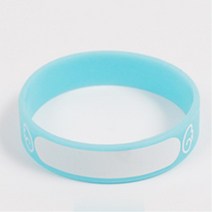 유아 어린이 실리콘 미아방지 팔찌 15cm 미아방지팔찌, 7-팔찌15cm-야광블루