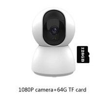 강아지 애견 cctv 소형 홈씨씨티비 자가설치 카메라 아파트현관 홈캠 상가 1080p, 128GB 카드로 2mp, 나는 플러그