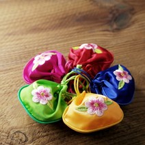 오색주머니 오곡주머니 예단 주머니 복주머니 전통돌상소품, B3-오색주머니-대/파랑
