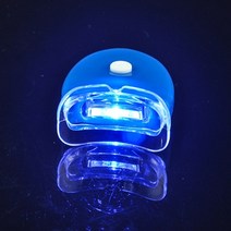 치과성분 치아미백 셀프치아미백제 1PCS 치아 화장품 레이저 치과 화이트닝 빛 표백 가속기 1led / 5leds, 01 Blue one