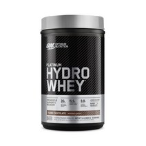 Optimum Nutrition 옵티멈 뉴트리션 플래티넘 하이드로웨이 프로틴 파우더 드링크 믹스 터보 초콜릿 20 서빙 820 g