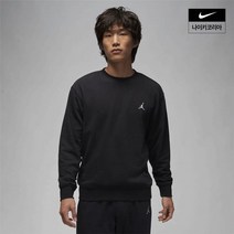 나이키 맨즈 나이키 조던 에센셜 루프백 플리스 크루 NIKE FQ1865-010
