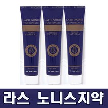 노니치약 유기농 라스 노니스치약 160g (대용량), 3개