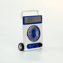 실링팬 타프팬 천장선풍기 대형팬 실링팬 효과다기능 미니 태양 팬 USB 충전식 휴대용 야외 조명 천장 Led, 01 파란_02 EU