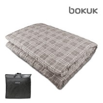 보국전자 에어셀 워셔블 전기요 커피브라운 BKB-1606S(싱글) 100x180 가정용 캠핑용