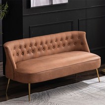 재벌집 막내아들 소파 가구 모듈 브랜드 아쿠아텍스 무토, 1인 65cm, 황토색 5호