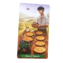 보드게임 녹색 마녀 타로 데크 보드 게임 78 장 영어 가족 선물 파티 놀이 카드 엔터테인먼트