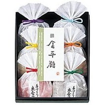 교토 별사탕 전문점 료쿠쥬안시미즈 긴페이당 45g 6종류 모둠 과일 곤페이토, 45g×6종류 모둠 과일 곤페이토