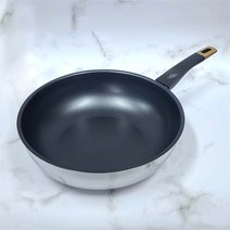 [코코베네]블랙 샤인 스테인레스 IH 인덕션 & 가스 통3중 궁중팬(웍), 30cm, 1개