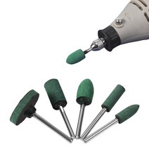 드라멜키트 로터리툴 악세사리 샌딩 연마 금속 샌딩드럼 연마작업 전동조각기 핸드피스 DIY 표면처리 녹슨금속제거 보석 공구 녹제거 그라인딩 고무헤드 5PCS