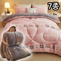 캐릭터 양면 양털 이불 극세사이불 차렵이불 겨울이불