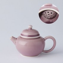 철구 도자기 차호 페일퍼플 100ml, 단품