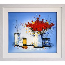 윤영훈 화백 정물화 10호 그림 현관 복도 주방 거실 인테리어 유화 그림 액자