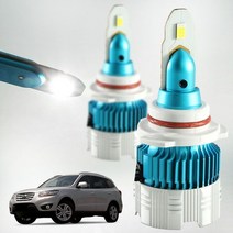 오래가는 D24 싼타페CM LED 안개등 전조등 1200루멘, 옵션 선택:9006 2개 1세트, 단품