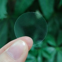 원형 투명 씰링 대용량 포장 스티커 50mm 500P DD-11788, 상세페이지 참조