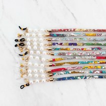 제이이쁜너 진주패브릭 마스크스트랩 마스크목걸이 예쁜 마스크액세서리