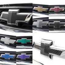 JS automotive 쉐보레 크루즈 엠블럼 로고 새차선물 차량 꾸미기 카본 유광 무광 패널 데칼 스티커 인테리어 익스테리어 악세사리 몰딩 드레스업 용품, 화이트카본, 2015연식이후