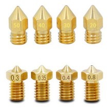 황동노즐M6 MK8 / E3D V5 V6 / 3D프린터노즐 M6MK8 _ 2501209EA, $ MK8 3mm 0.5
