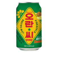 오란씨 캔 파인애플 350ml, 3개